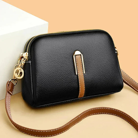 Sanoe – Minimalist Leather Crossbody Bag for Women