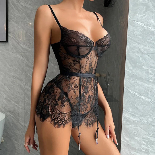 Alena - Lace Nightdress for Women