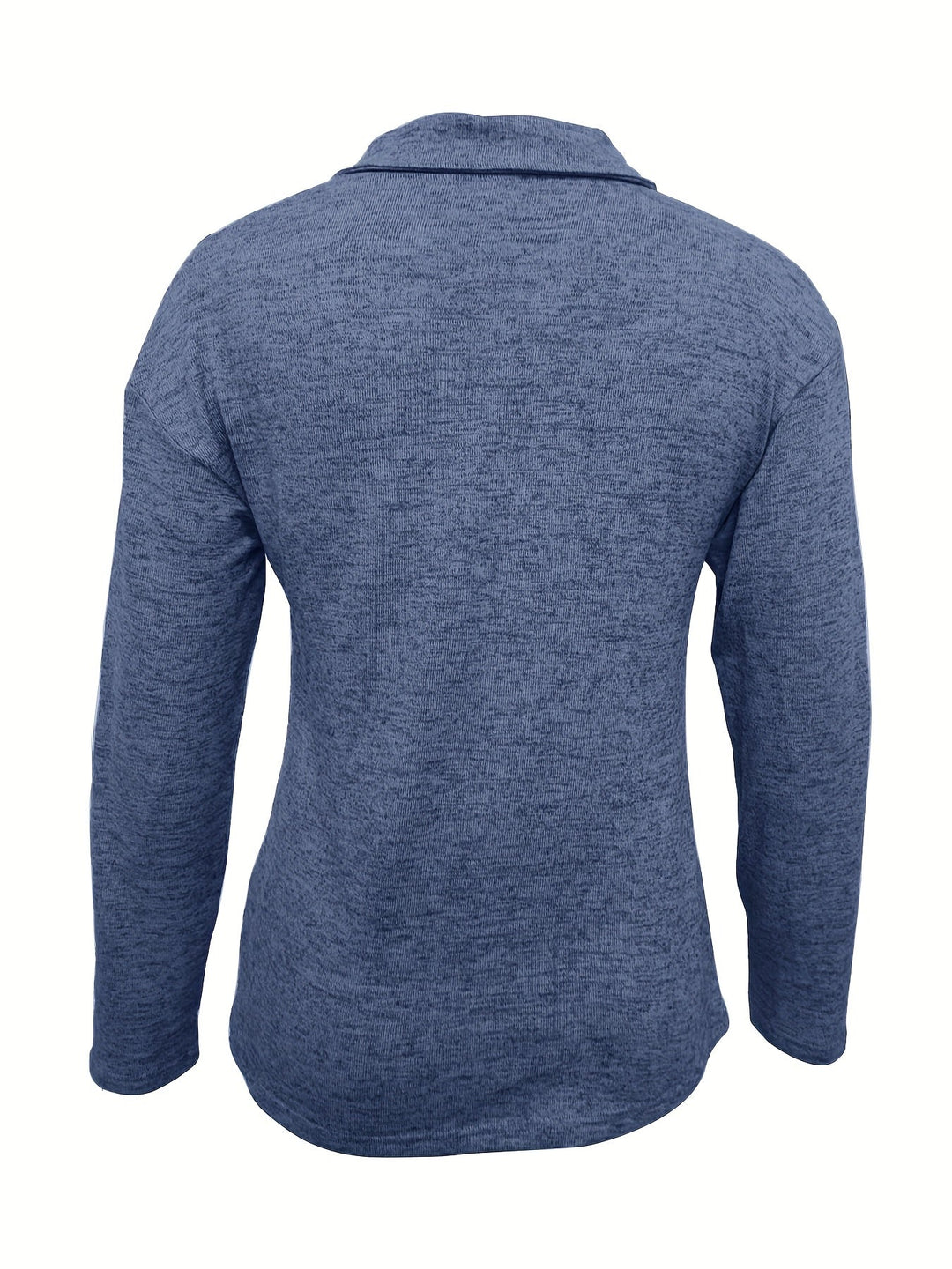 Amirah – Casual Zip Collar Long Sleeve Top for Women