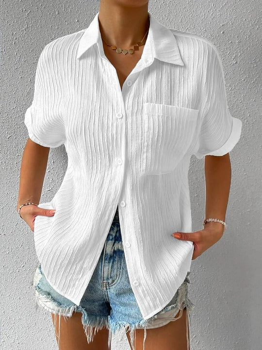 Mirae – Textured Breeze Summer Shirt