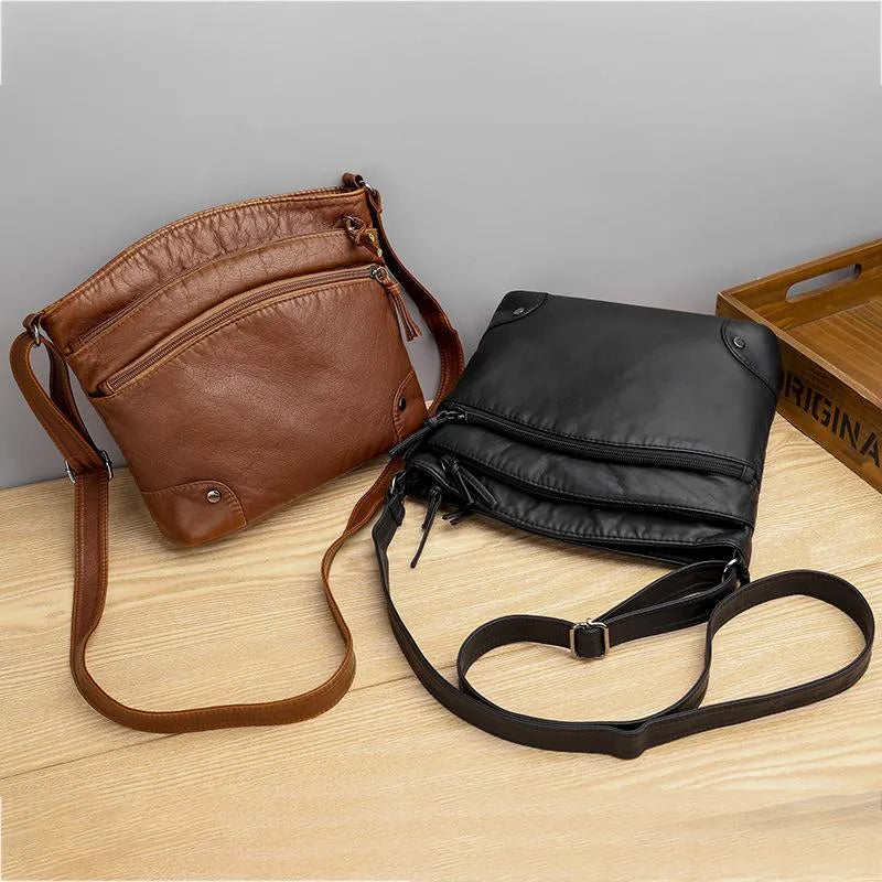 Andrea – Luxury Everyday Shoulder Bag in Premium Leather