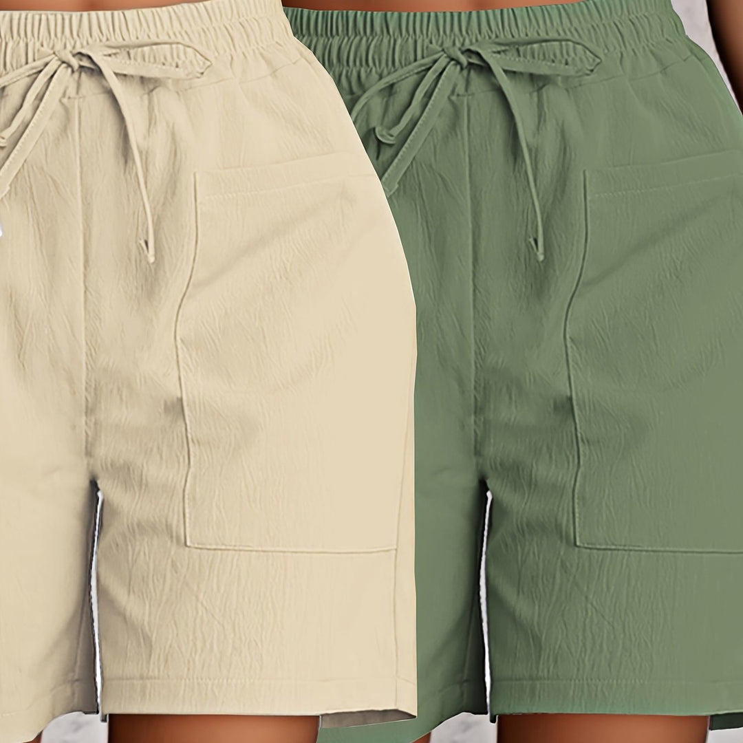 Mika – Lightweight Drawstring Shorts for Women
