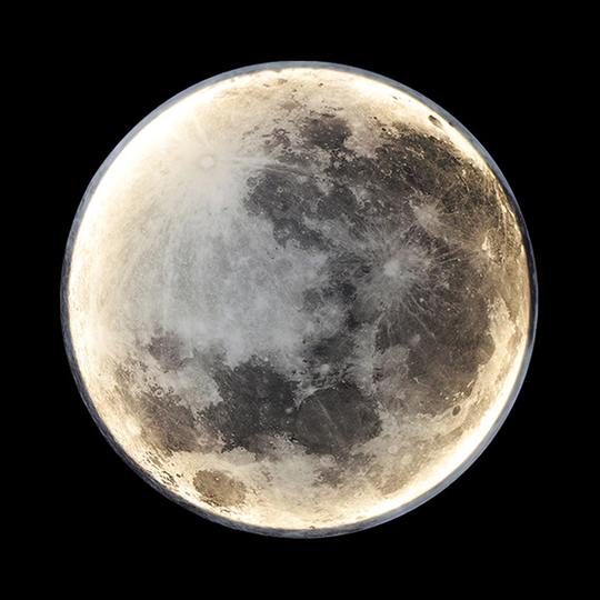 Chandra – 3D Moon Wall Lamp with Smart Ambience Control