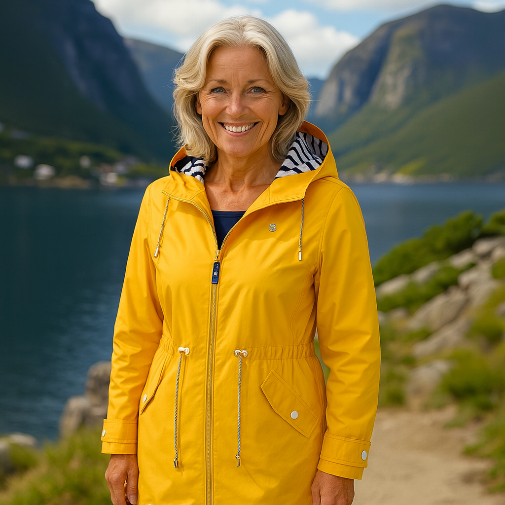 Jayleen – Waterproof Hooded Rain Jacket for Women