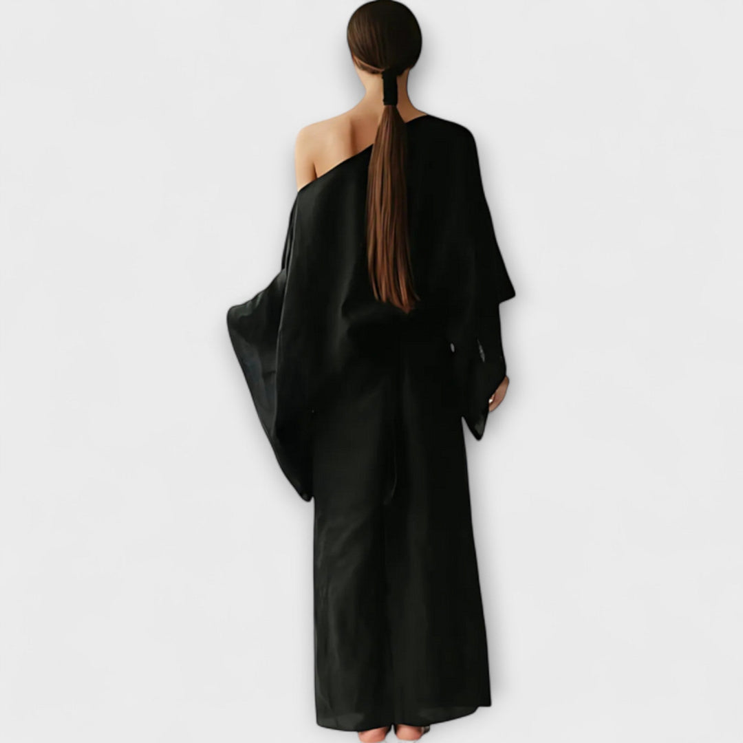 Talina – Kimono-Inspired Dress with Tie Detail