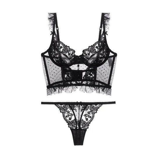 Freya – Italian Lace Lingerie Set for Women