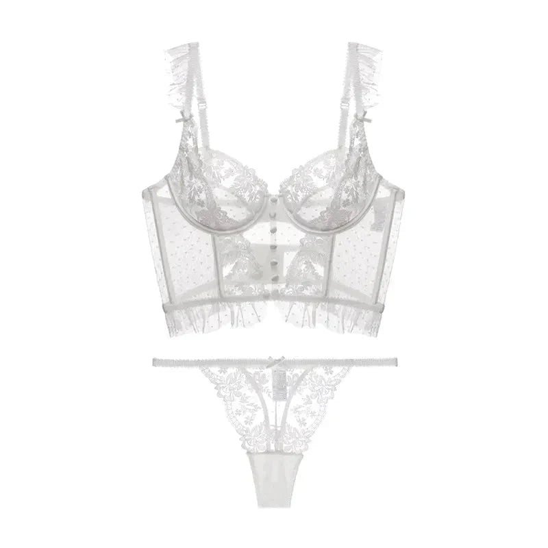 Freya – Italian Lace Lingerie Set for Women