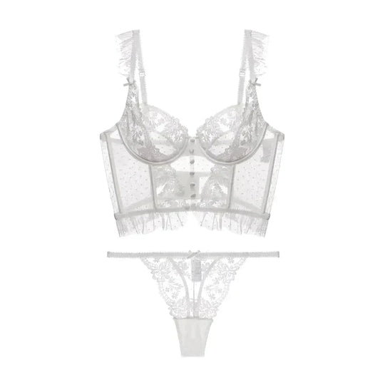 Freya – Italian Lace Lingerie Set for Women