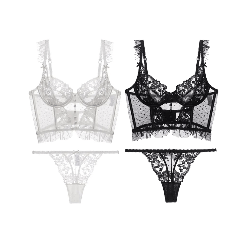 Freya – Italian Lace Lingerie Set for Women