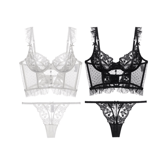 Freya – Italian Lace Lingerie Set for Women