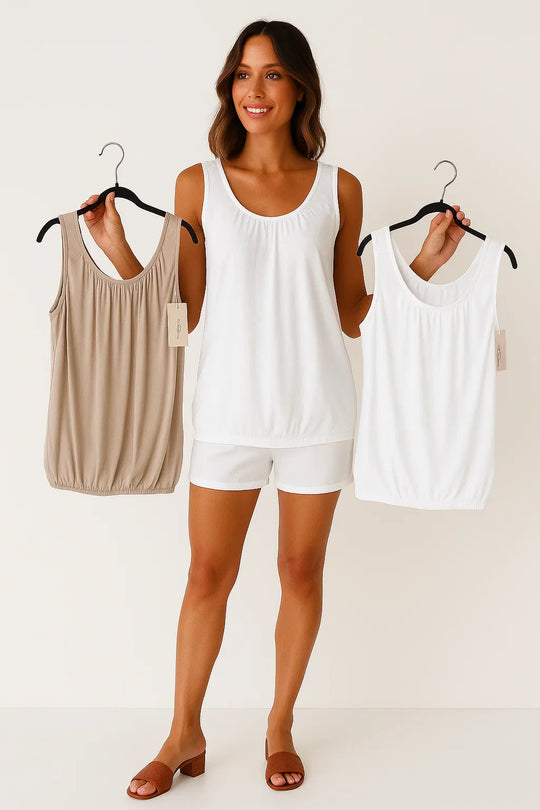 Betty – Casual Sleeveless Relaxed Tank for Women