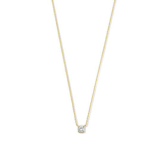 Jacqueline – Solitaire Pendant Necklace