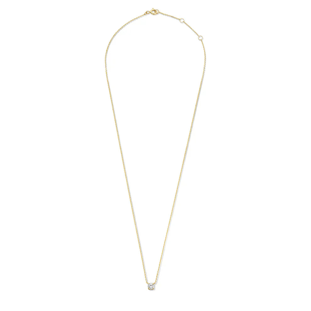 Jacqueline – Solitaire Pendant Necklace