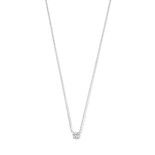Jacqueline – Solitaire Pendant Necklace