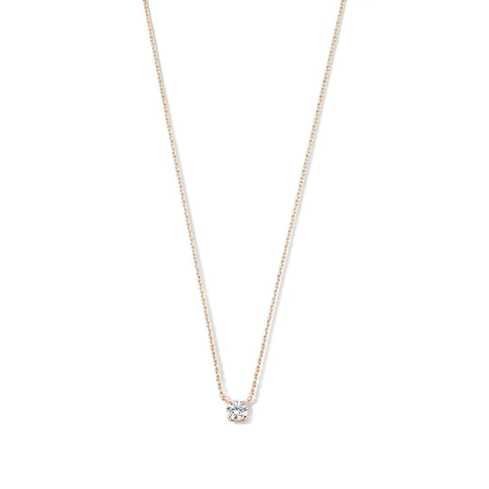 Jacqueline – Solitaire Pendant Necklace