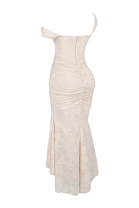 Paulette – Lace Mermaid Midi Dress for Women