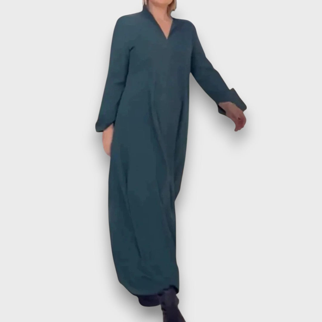 Malina – Timeless Shirt Dress with Maxi Cut