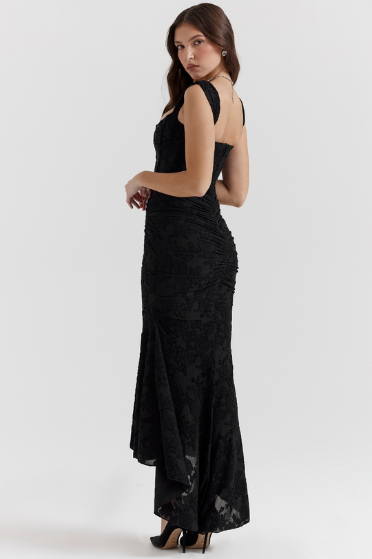 Paulette – Lace Mermaid Midi Dress for Women