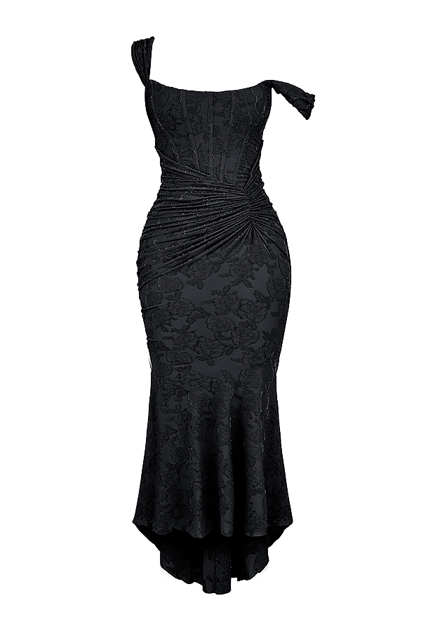 Paulette – Lace Mermaid Midi Dress for Women