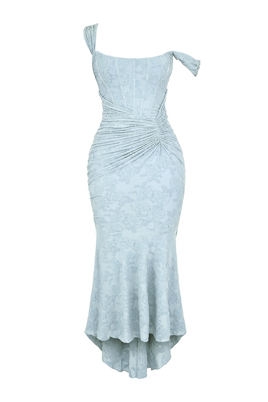 Paulette – Lace Mermaid Midi Dress for Women