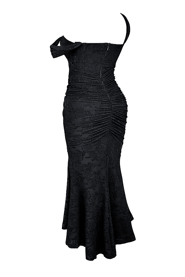 Paulette – Lace Mermaid Midi Dress for Women