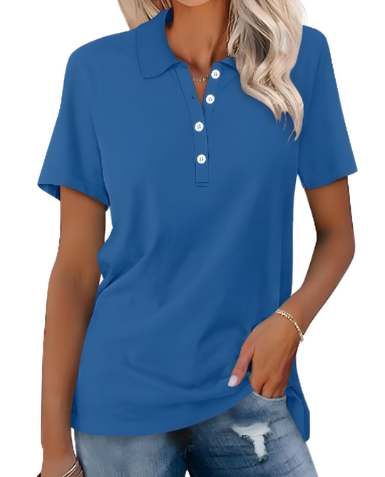 Hope – Classic Short Sleeve Polo Shirt for Women