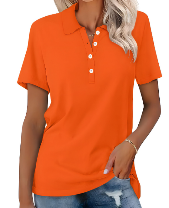 Hope – Classic Short Sleeve Polo Shirt for Women