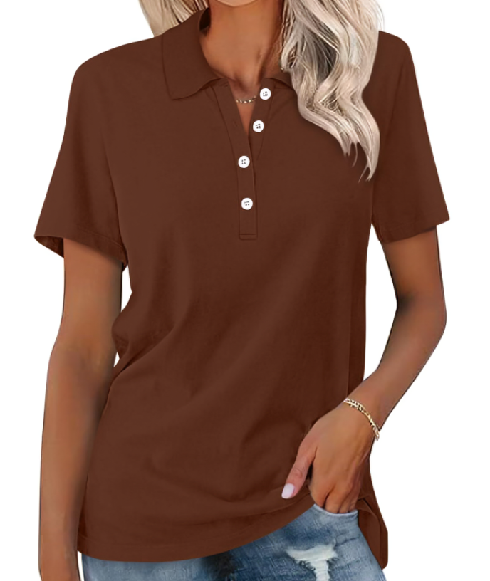 Hope – Classic Short Sleeve Polo Shirt for Women
