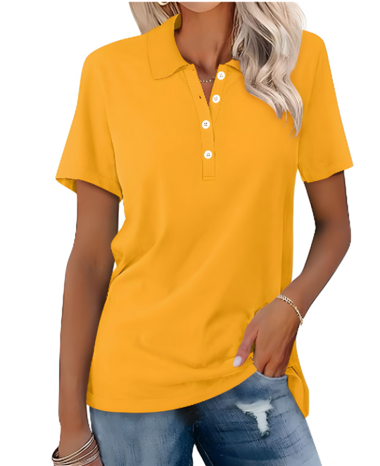 Hope – Classic Short Sleeve Polo Shirt for Women