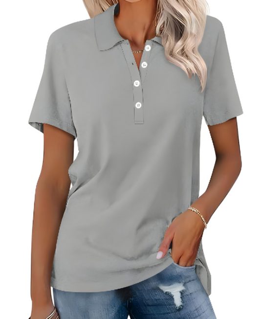 Hope – Classic Short Sleeve Polo Shirt for Women