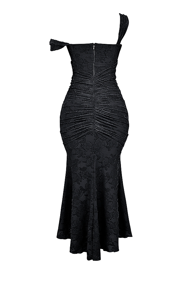 Paulette – Lace Mermaid Midi Dress for Women
