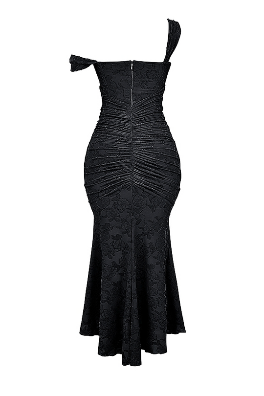 Paulette – Lace Mermaid Midi Dress for Women