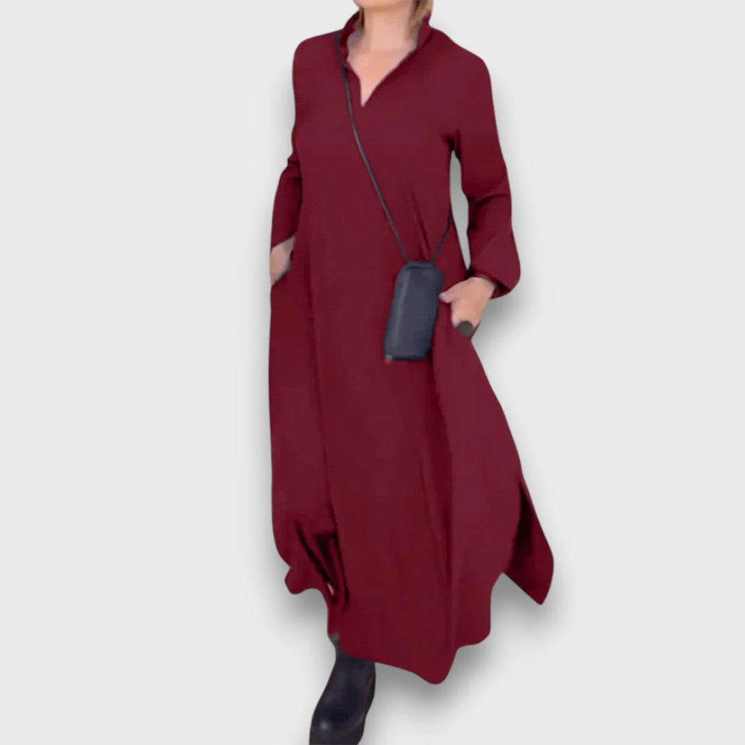 Malina – Timeless Shirt Dress with Maxi Cut