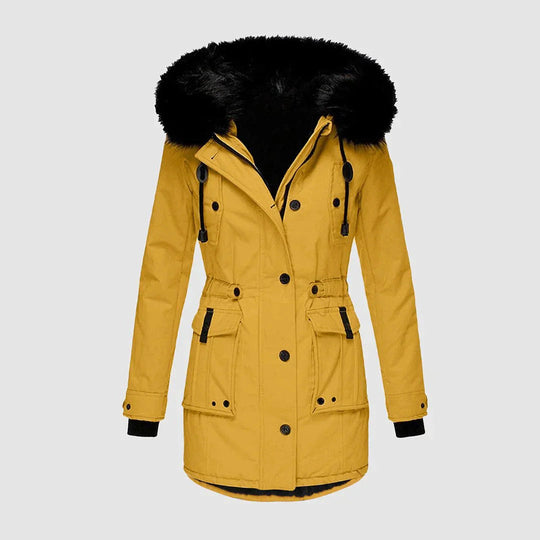 Danika – Faux Fur Hooded Winter Coat for Women