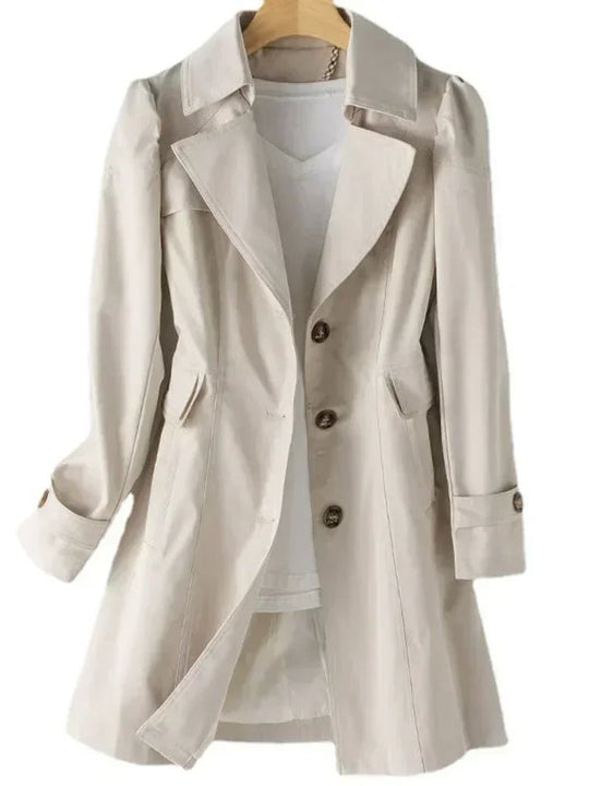 Shaira – Tailored Trench Coat for Women