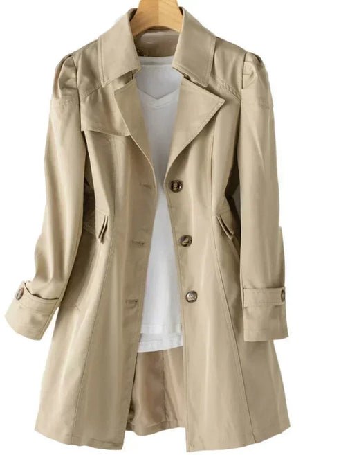 Shaira – Tailored Trench Coat for Women