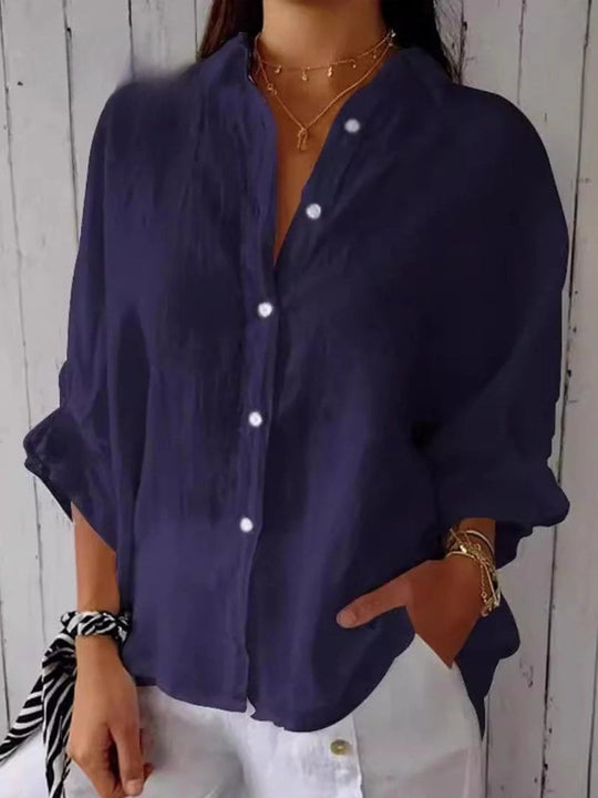Stephanie – Relaxed Fit Linen Shirt