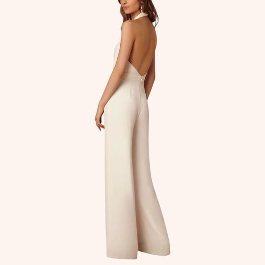 Catherine – Elegant Wide-Leg Jumpsuit for Women