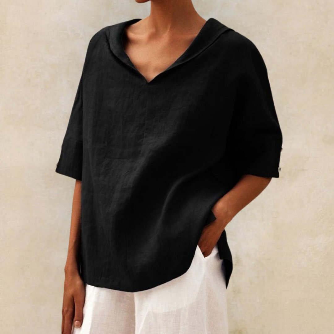 Oravina – BreezeLoom Relaxed Linen Top