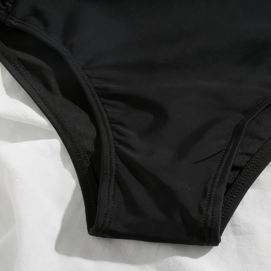 Aryana – High-Waisted Ruched Swim Bottoms for Women