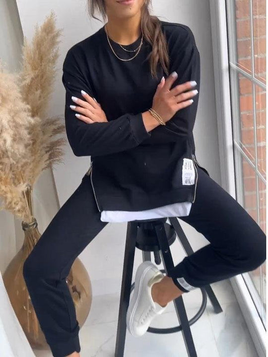 Kaelyn – Casual Two-Piece Jogger Set for Women