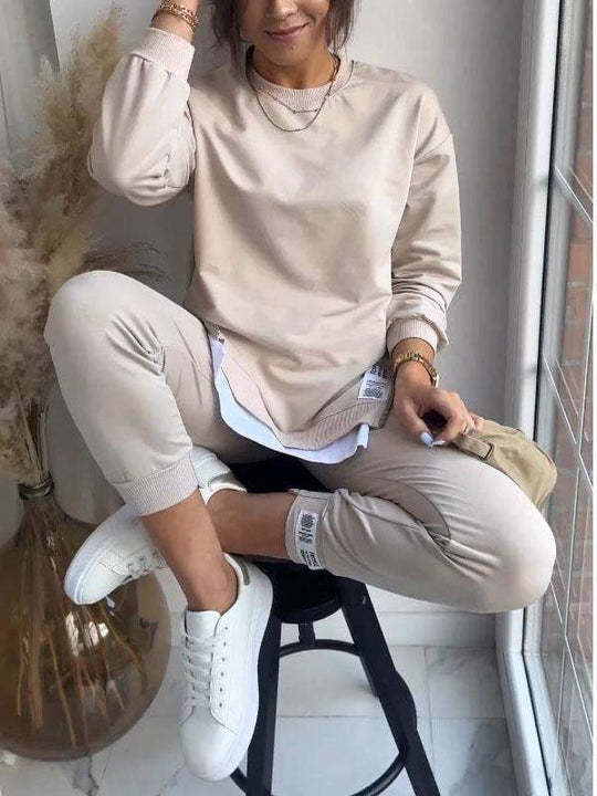 Kaelyn – Casual Two-Piece Jogger Set for Women