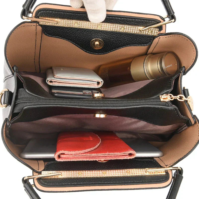 Margot– Chic Structured Leather Handbag for Women