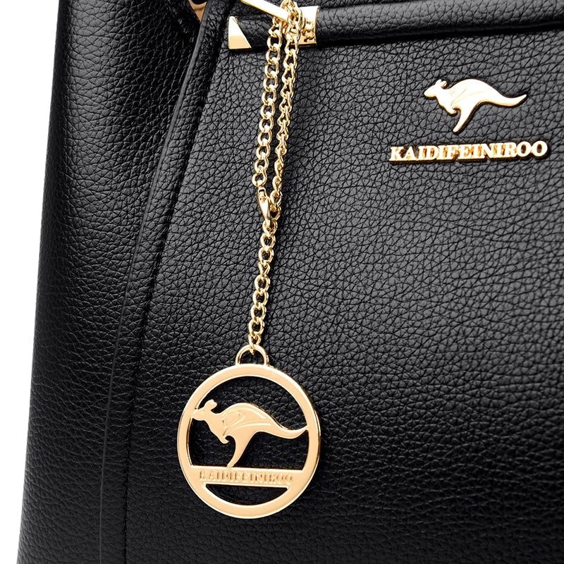 Margot– Chic Structured Leather Handbag for Women