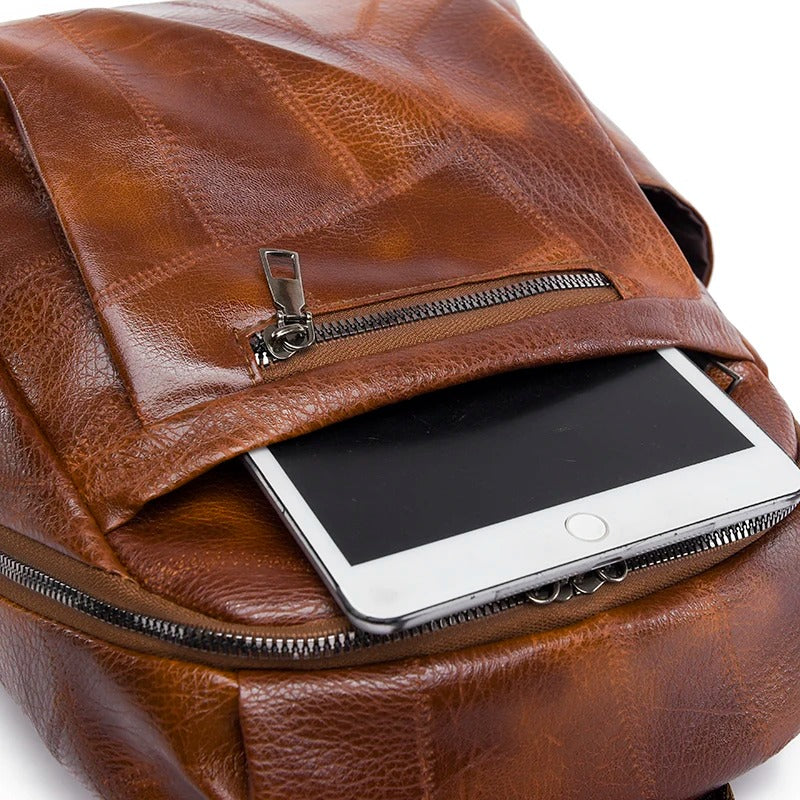Anna | Stylish Leather Backpack