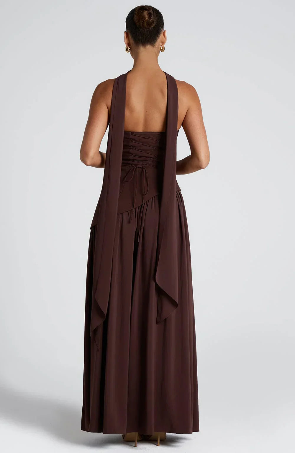 Elisabeth – Strapless High-Slit Evening Gown for Women