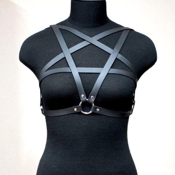 Nerya – Minimalist Leather Accent Harness for Women