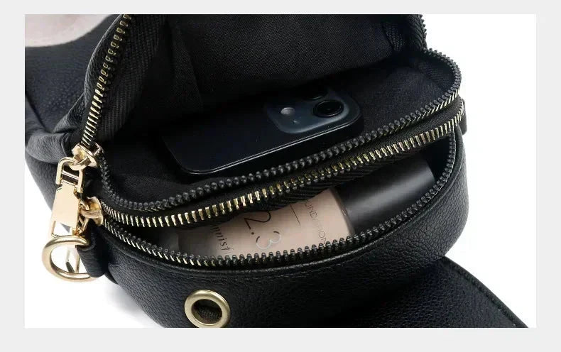 Arielle – Compact Leather Crossbody Bag for Women