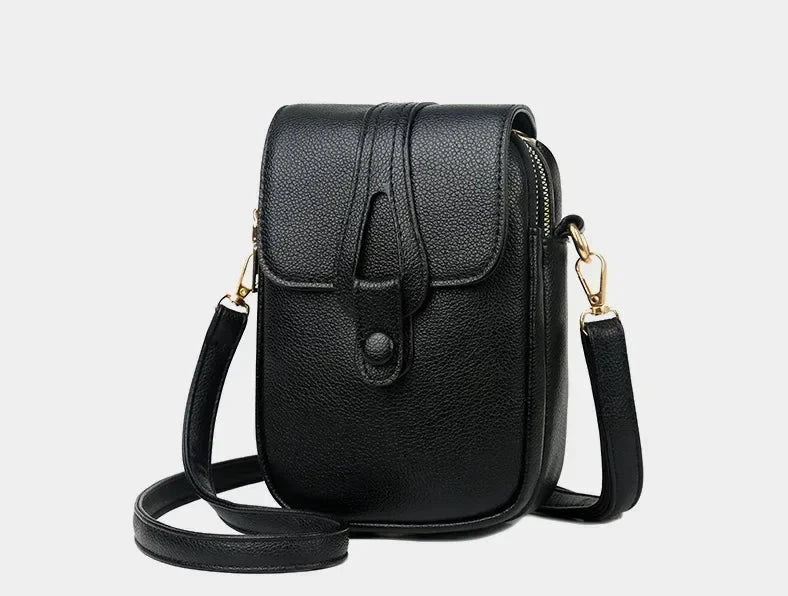 Arielle – Compact Leather Crossbody Bag for Women