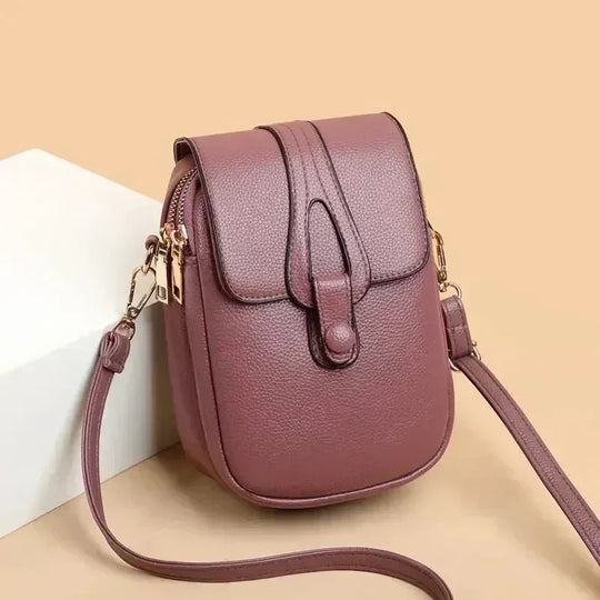 Arielle – Compact Leather Crossbody Bag for Women